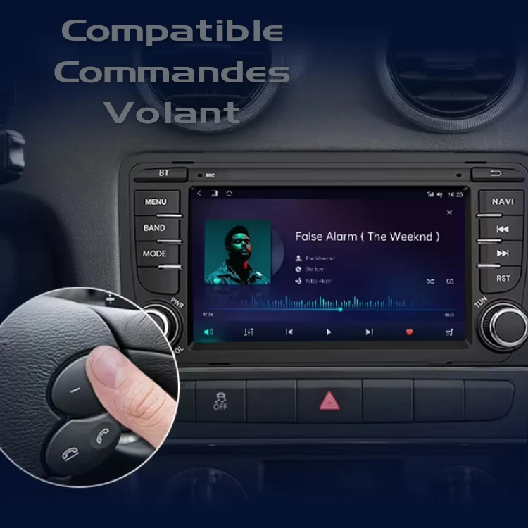 Ecran Autoradio CarPlay Audi A3 8P - Image 4