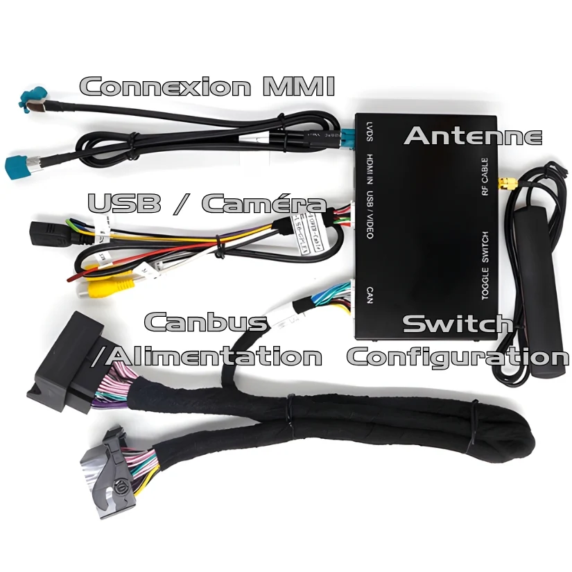 Boitier Carplay Android Apple Audi A1 Q3 - Image 5