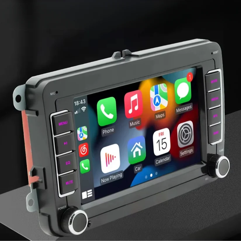 Ecran Autoradio CarPlay Seat / Skoda / VW Polo / Golf 5 / 6 - Image 3