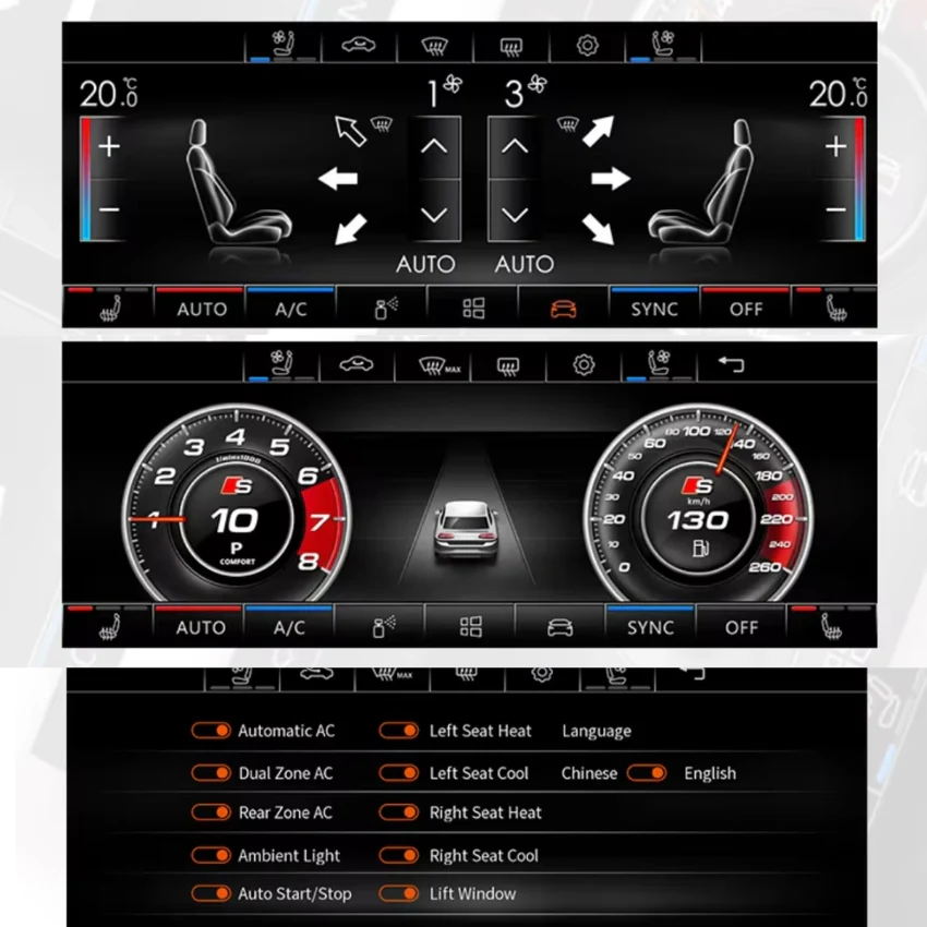 Ecran Clim Digitale VW Golf - Image 4