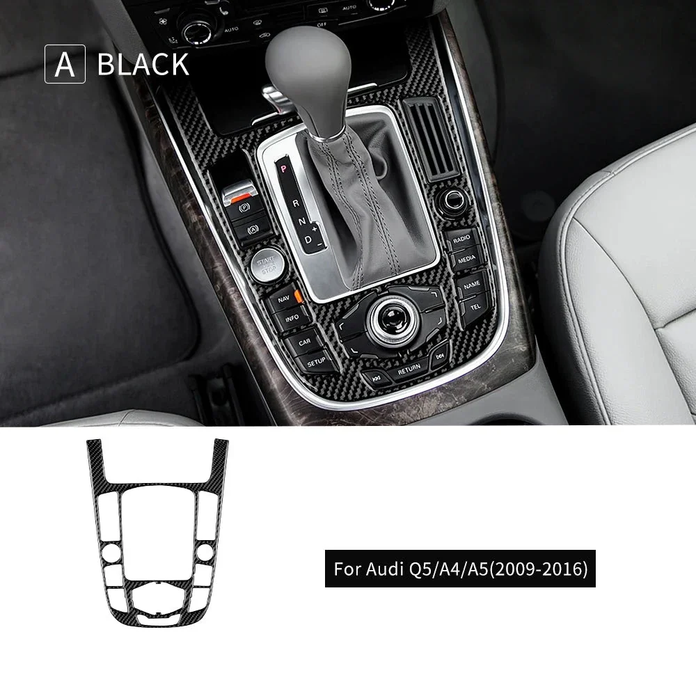 Console Cenrale Carbone Audi A4 A5 Q5 B8 - Image 2