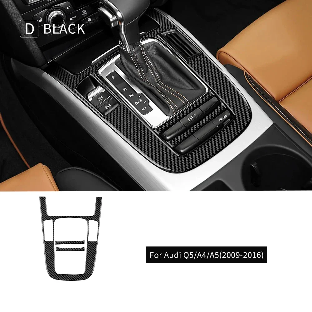 Console Cenrale Carbone Audi A4 A5 Q5 B8 - Image 4