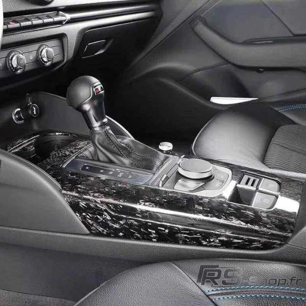 Console Centrale Carbone Réel A3/S3/RS3 8V - Image 10