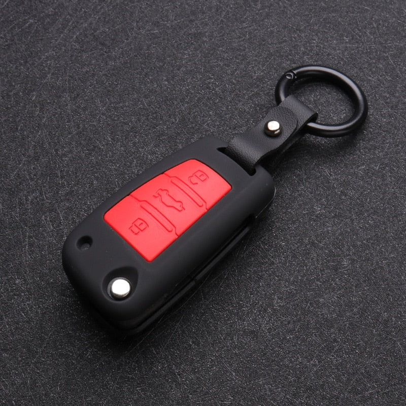 Coque Clé Audi Carbone Style - Image 6