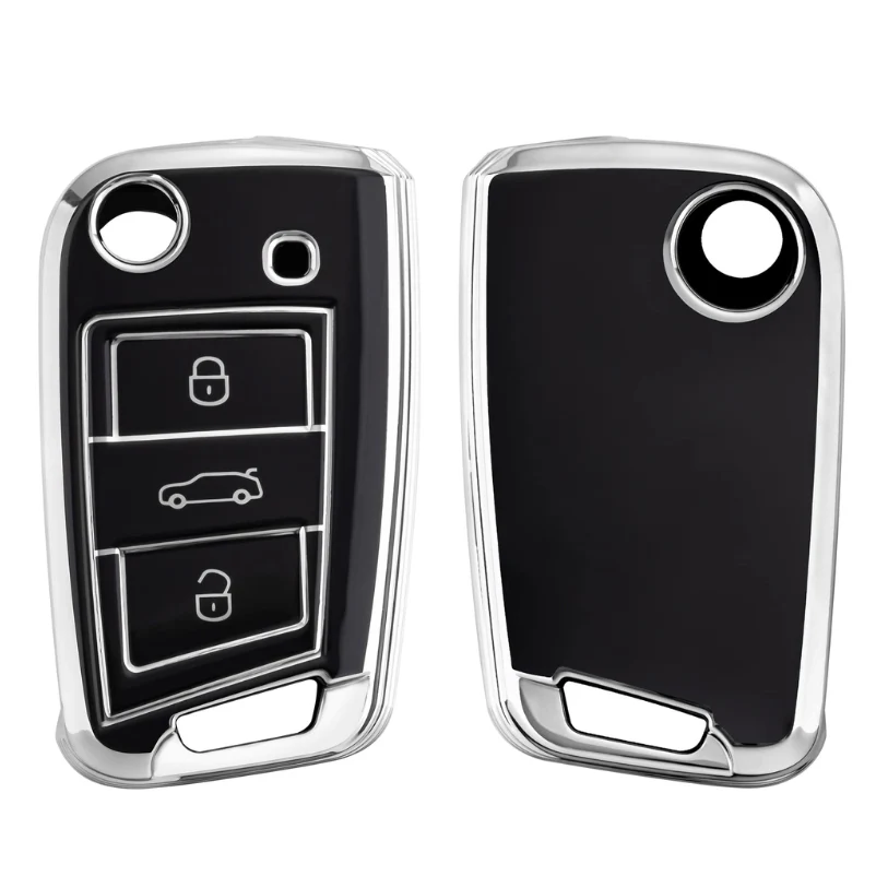 Coque Clé VW Golf 7 Silver - Image 5