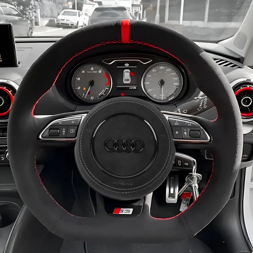 Couvre volant Audi B8 Méplat - Image 2