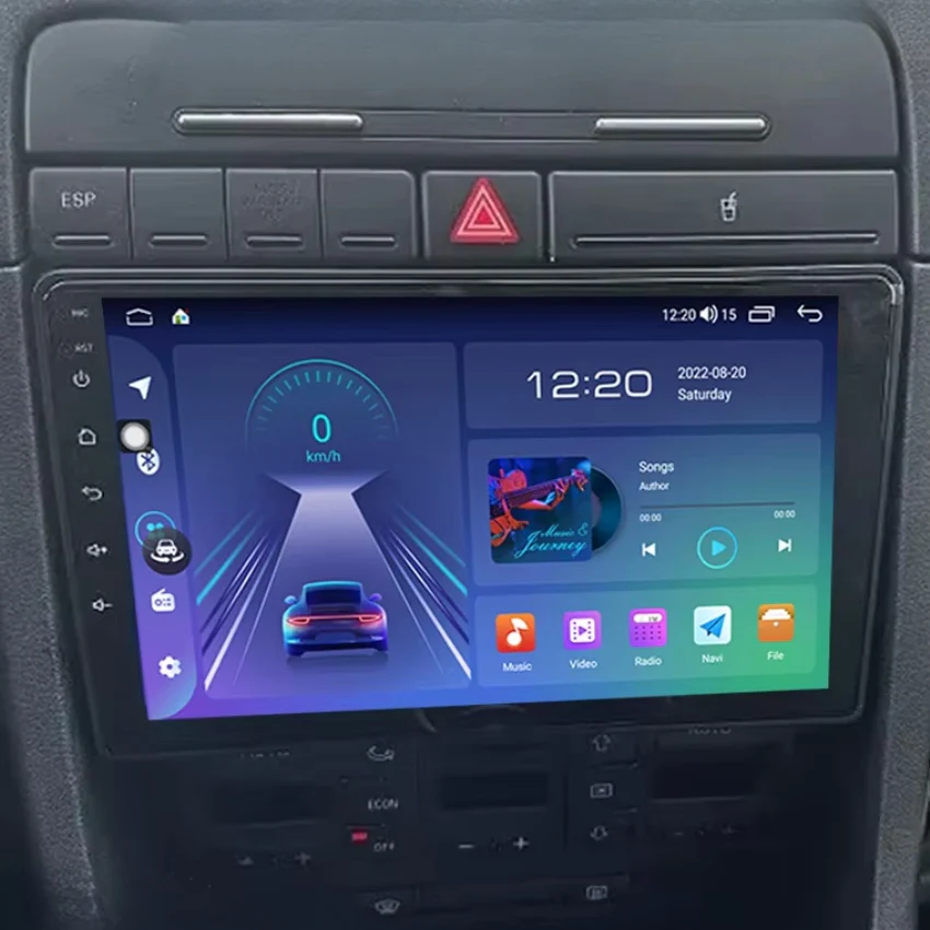 Ecran Autoradio Carplay Audi A4 B6 B7 - Image 2