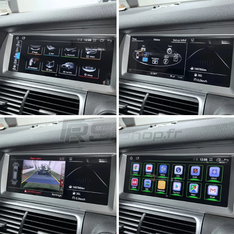 Ecran Autoradio Carplay Audi A6 C6 - Image 3