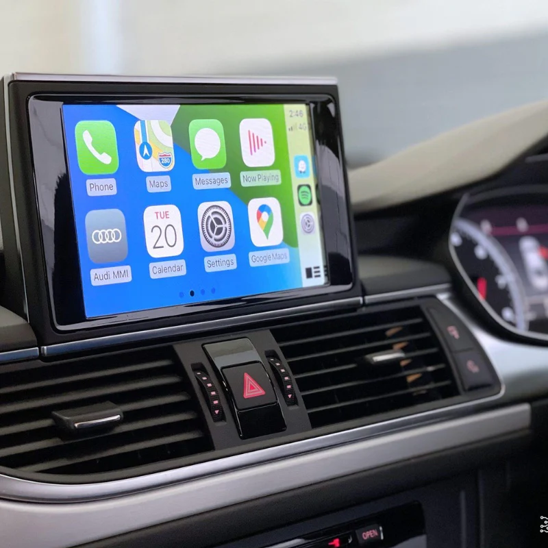 Ecran Autoradio Carplay Audi A6 C7 - Image 3