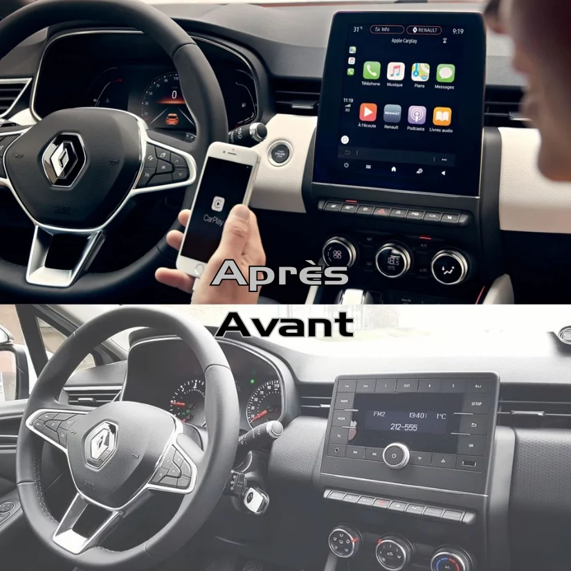 Ecran Autoradio Carplay Renault Clio 5 - Image 4
