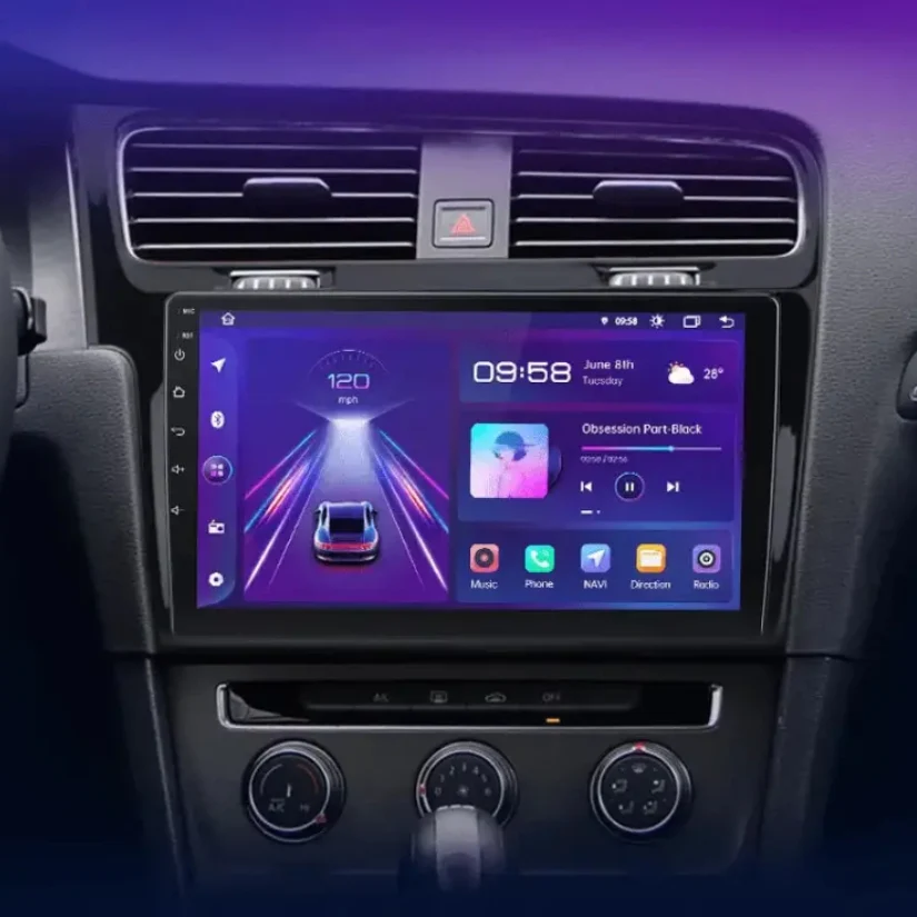 Ecran Autoradio CarPlay VW Golf 7 - Image 3