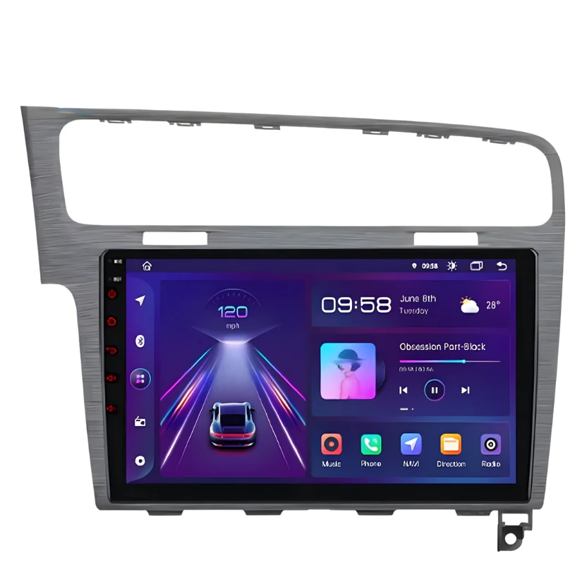 Ecran Autoradio CarPlay VW Golf 7 - Image 5