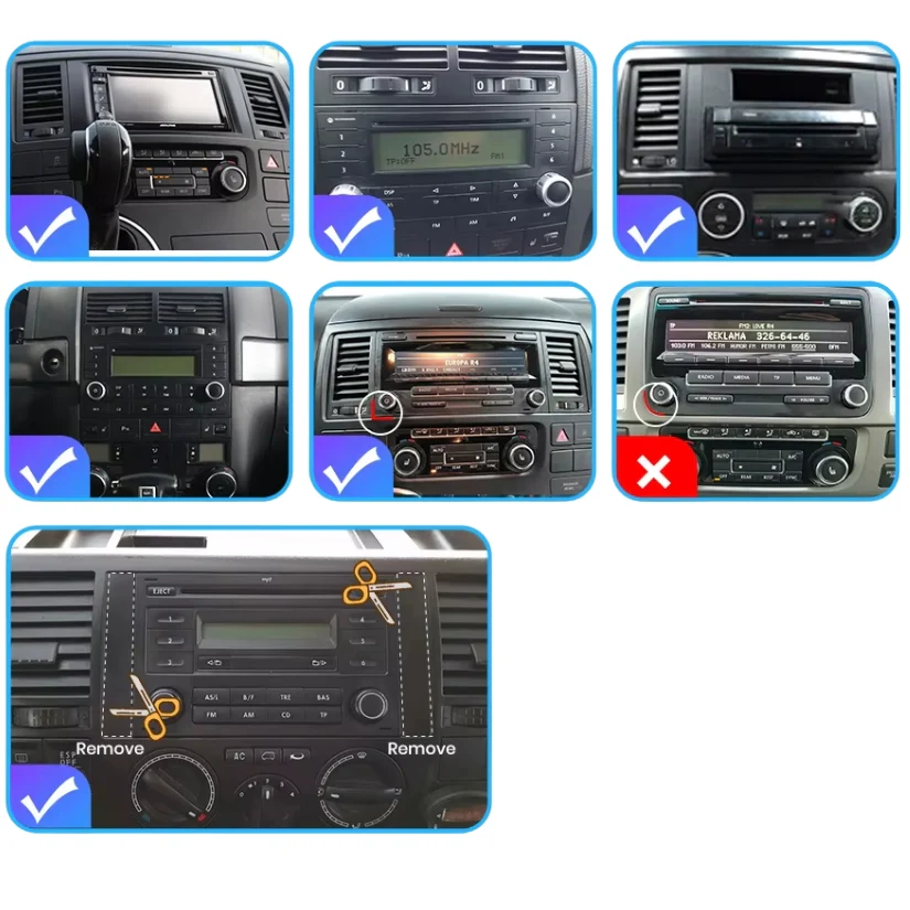 Ecran Autoradio CarPlay VW Touareg 1 / T5 - Image 7