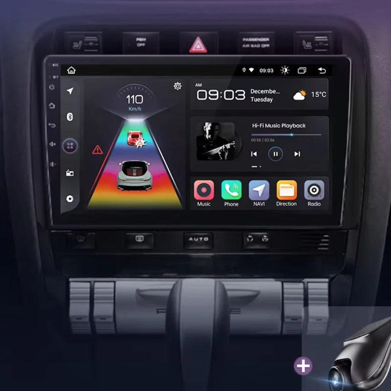 Ecran Carplay Porsche Cayenne 1 (2002-2010) - Image 2