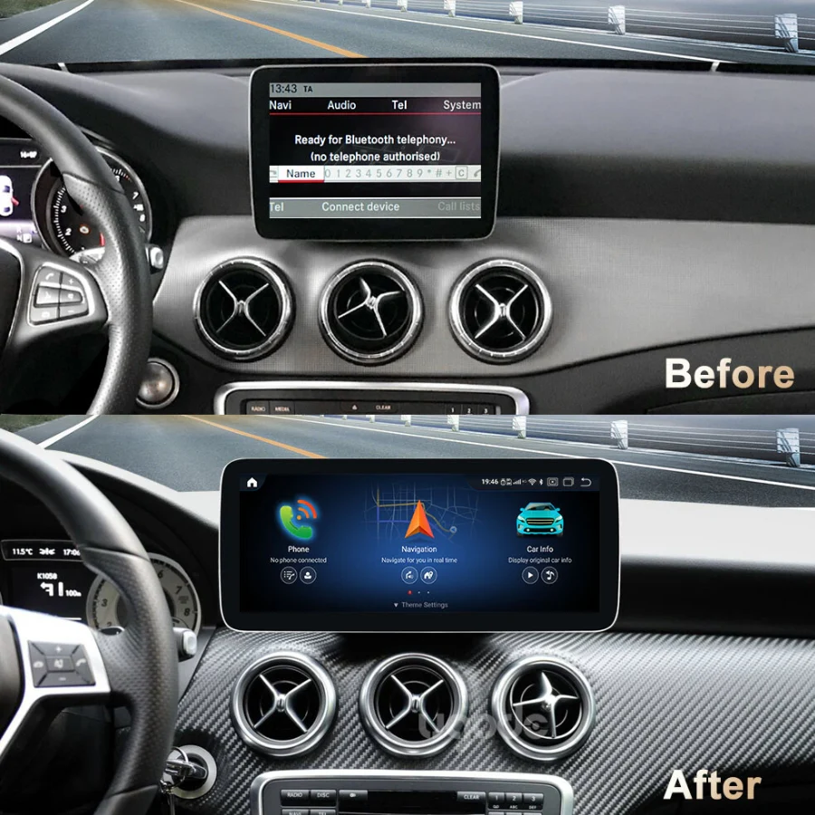 Ecran Carplay Mercedes Class A W176 / GLA - Image 4