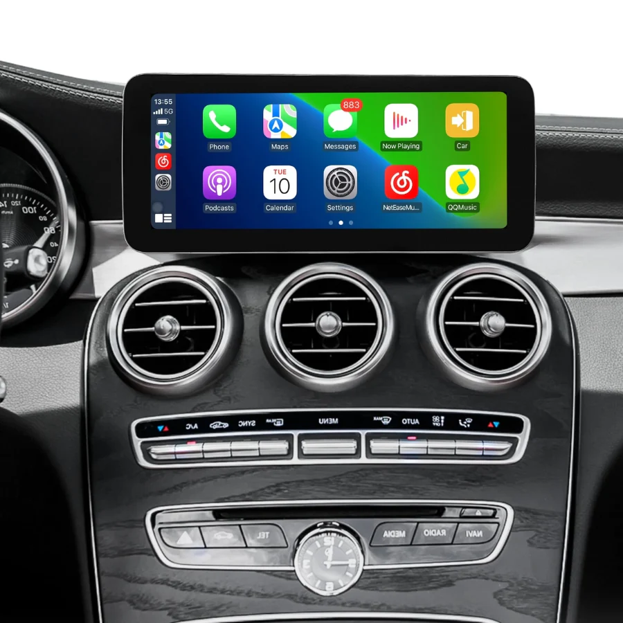 Ecran Carplay Mercedes Class C W205 / GLC - Image 5