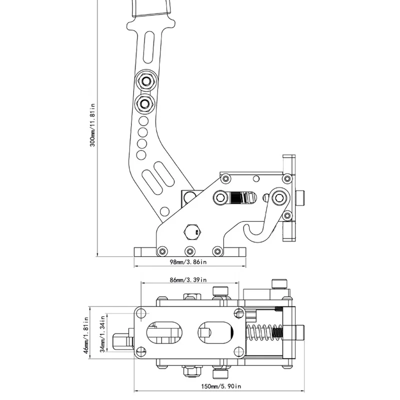 Frein a main hydraulique USB Sim racing - Image 5