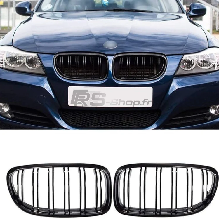 Grille Calandre Noir BMW Serie 3 E90 / E91 - Image 9