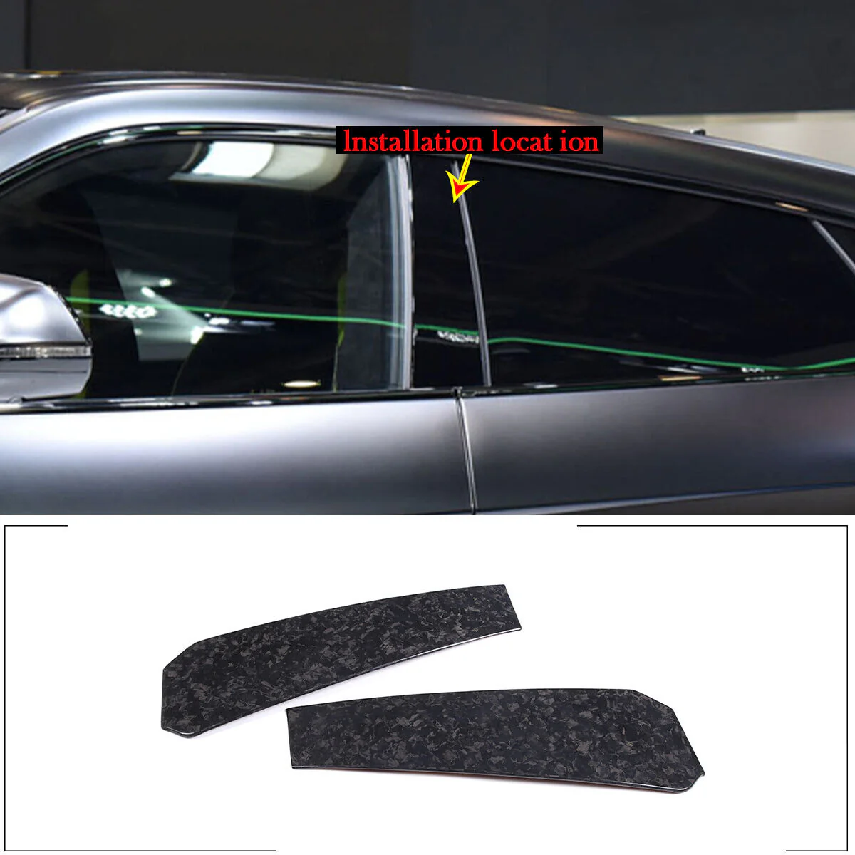 Insert Carbon Forgé Interieur Lamborghini Urus - Image 14