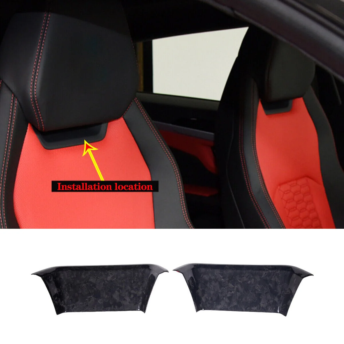 Insert Carbon Forgé Interieur Lamborghini Urus - Image 3