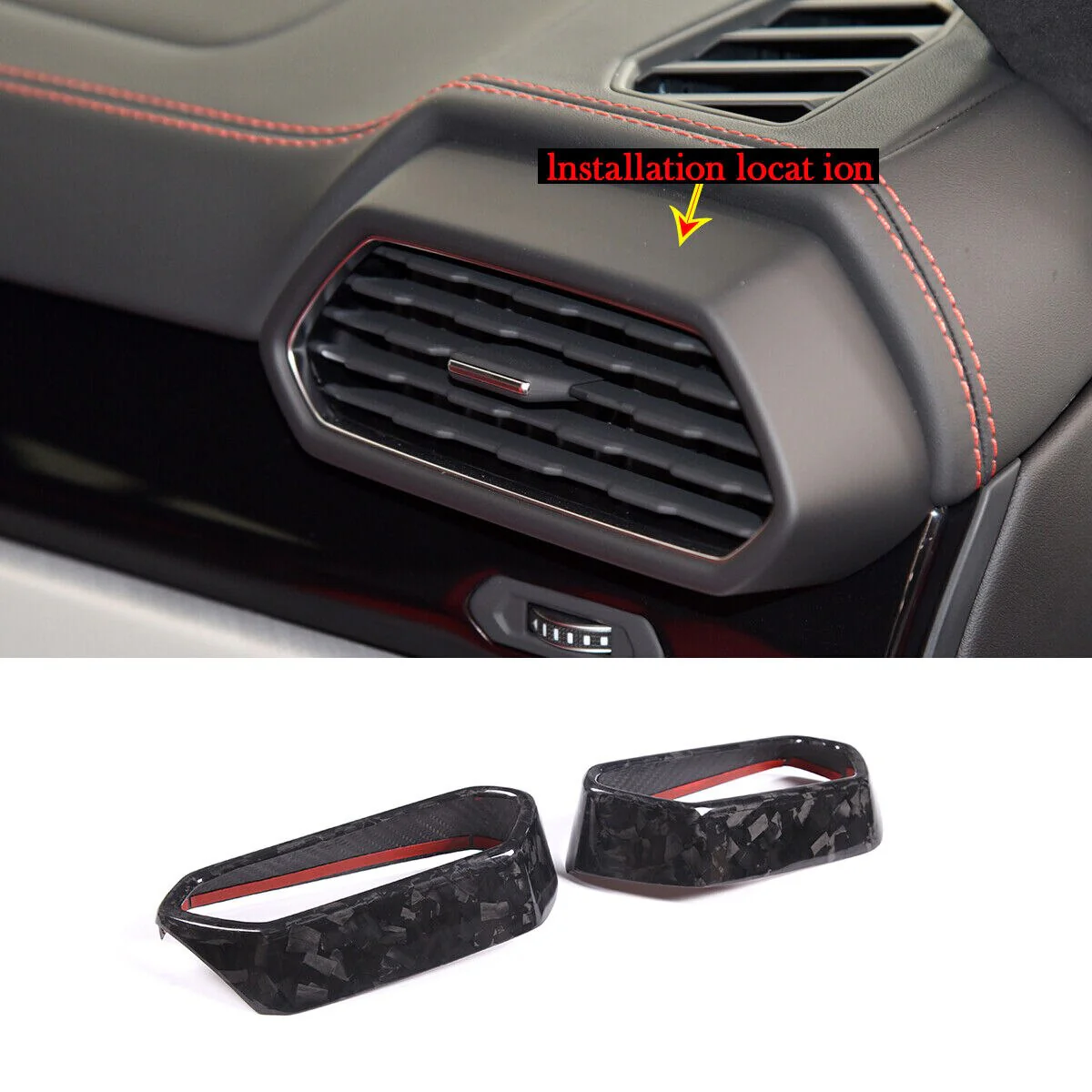 Insert Carbon Forgé Interieur Lamborghini Urus - Image 7
