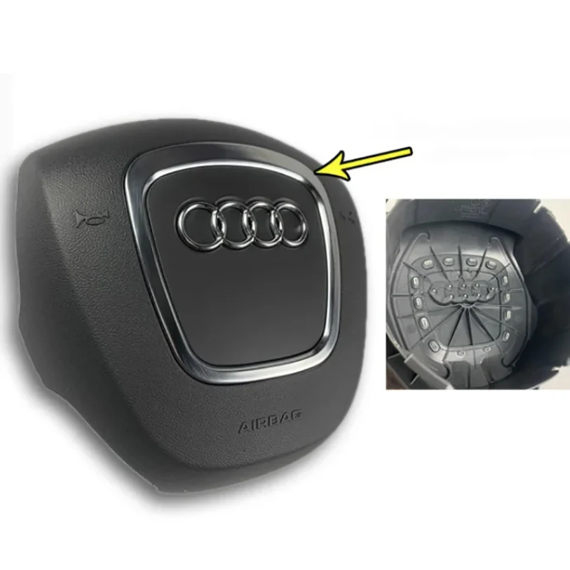 Insert Cerclage et Logo Volant Audi Noir - Image 12