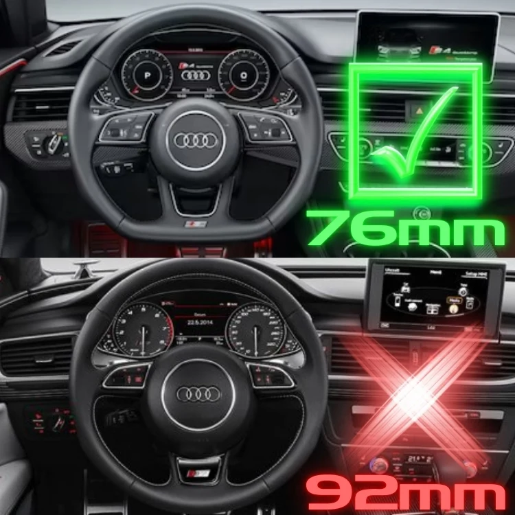 Insert Volant Audi rond - Image 5