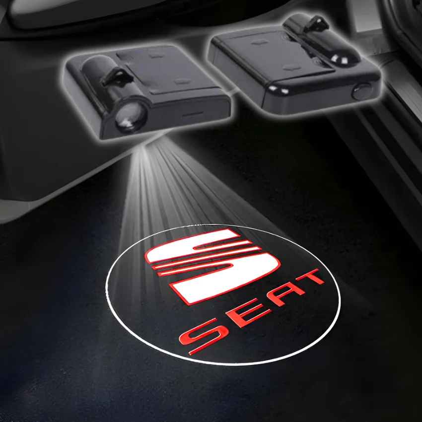 Projecteur Led Porte Logo Seat - Image 2