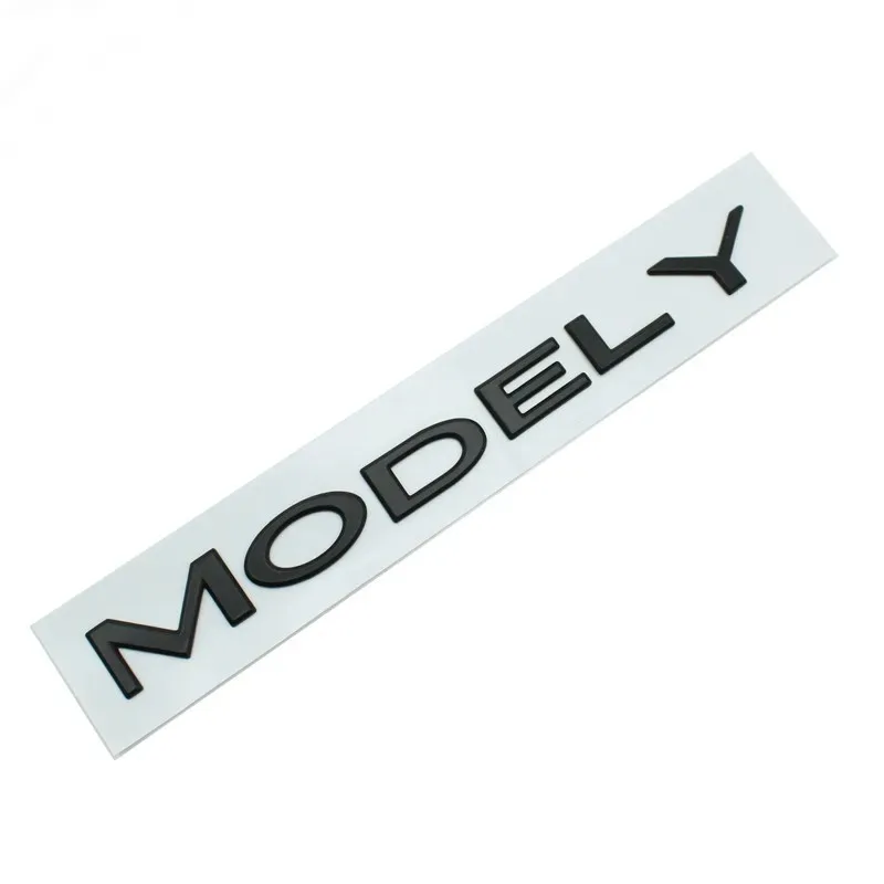 Logo Arrière MODEL 3 / Y Noir - Image 4