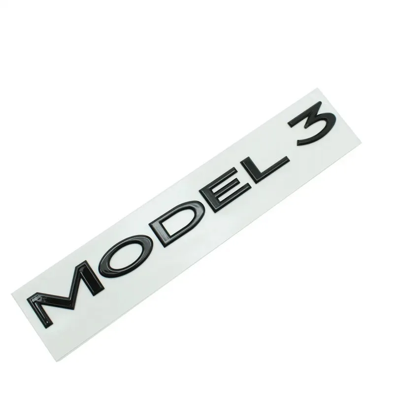 Logo Arrière MODEL 3 / Y Noir - Image 6