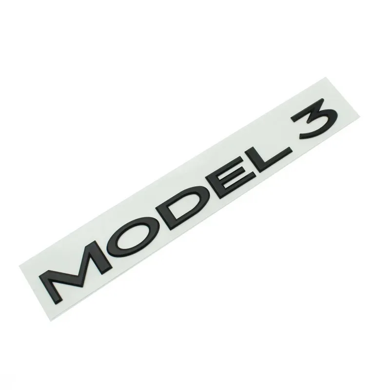 Logo Arrière MODEL 3 / Y Noir - Image 7