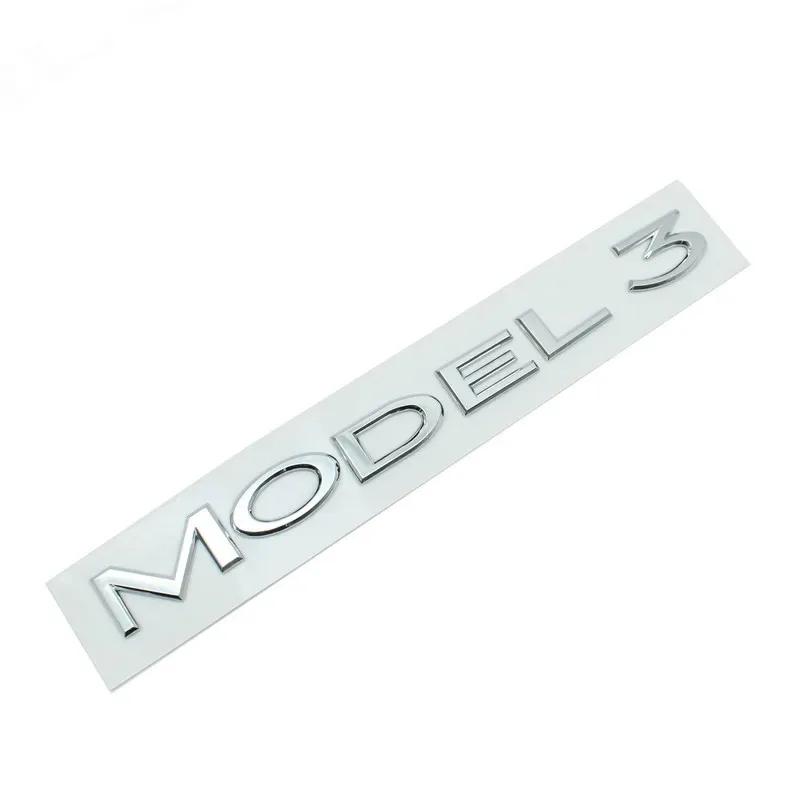 Logo Arrière MODEL 3 / Y Noir - Image 8