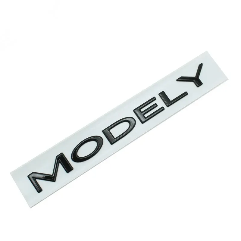 Logo Arrière MODEL 3 / Y Noir - Image 9