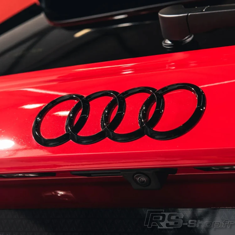 Logo / Badge Audi Noir Avant / Arrière - Image 13