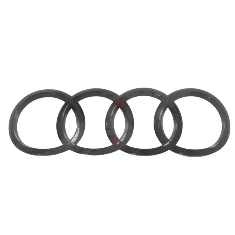 Logo / Badge Audi Noir Avant / Arrière - Image 9
