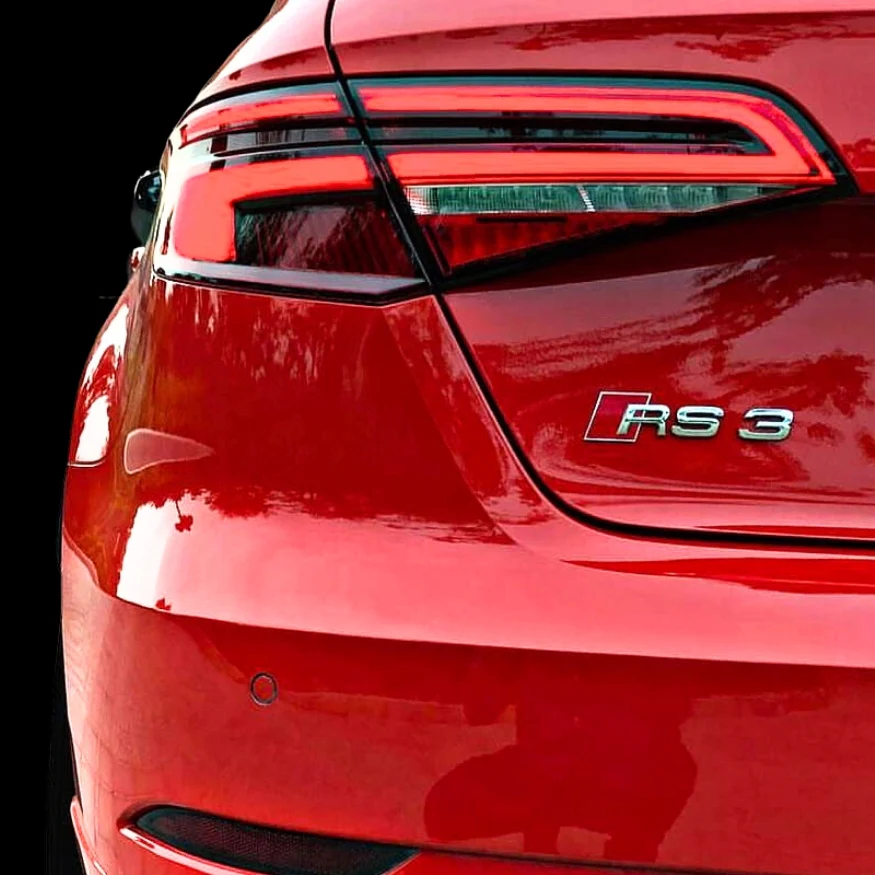 Logo / Badge Audi RS3 / RS4 / RS5 / RS6 / RS7 / RSQ3 / RSQ8 Noir - Image 39