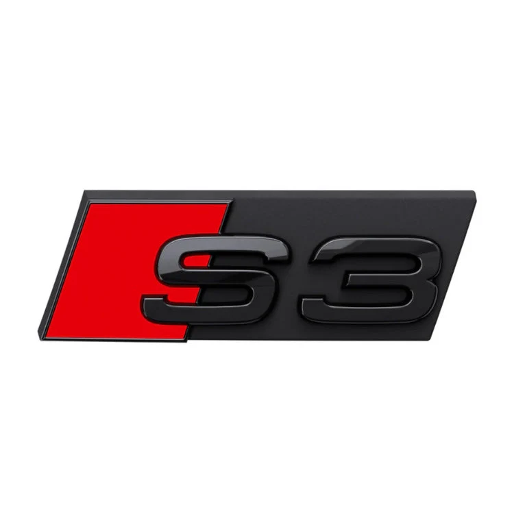 Logo / Badge Audi S3 / S4 / S5 / S6 / S7 / S8 Noir - Image 17