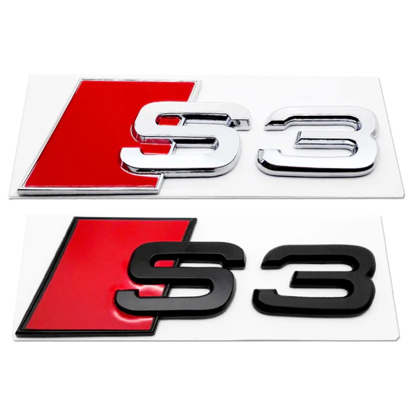Logo / Badge Audi S3 / S4 / S5 / S6 / S7 / S8 Noir - Image 21