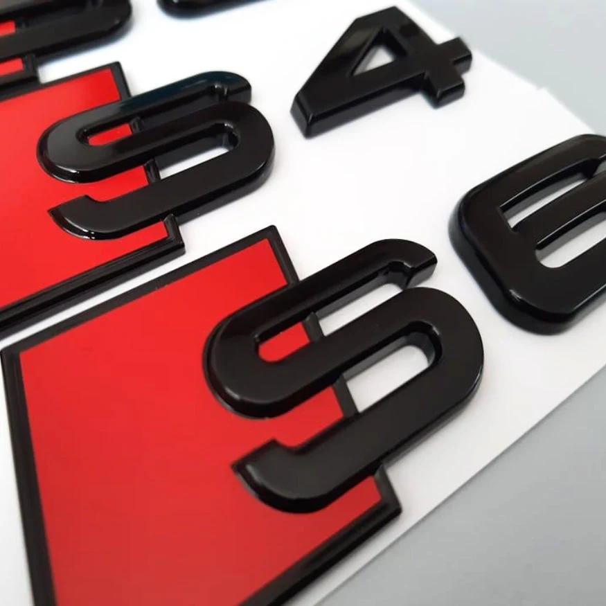 Logo / Badge Audi S3 / S4 / S5 / S6 / S7 / S8 Noir - Image 22