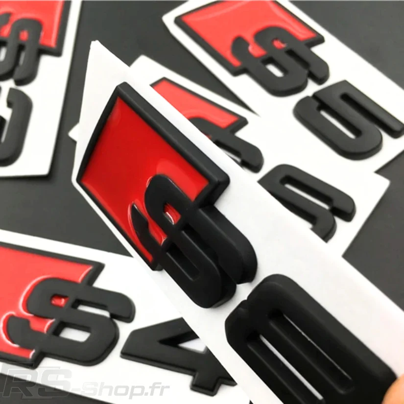 Logo / Badge Audi S3 / S4 / S5 / S6 / S7 / S8 Noir - Image 24