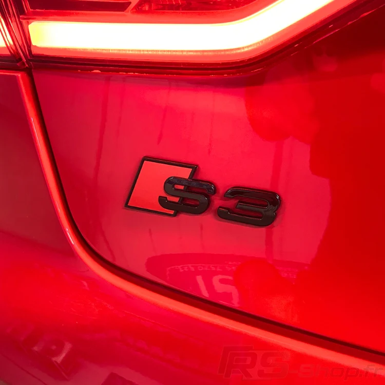 Logo / Badge Audi S3 / S4 / S5 / S6 / S7 / S8 Noir - Image 25