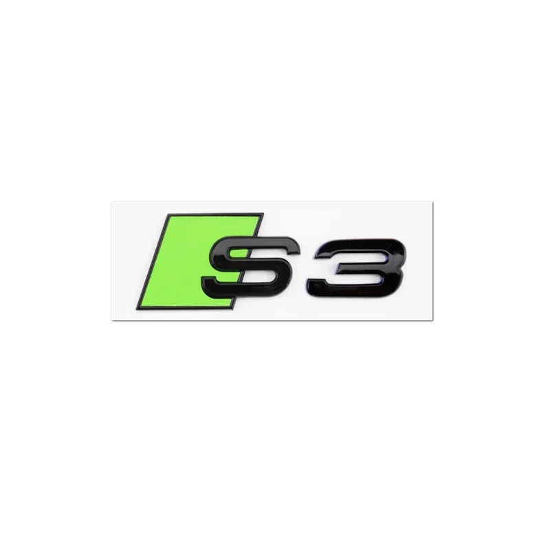 Logo / Badge Audi S3 / S4 / S5 / S6 / S7 / S8 Noir - Image 28