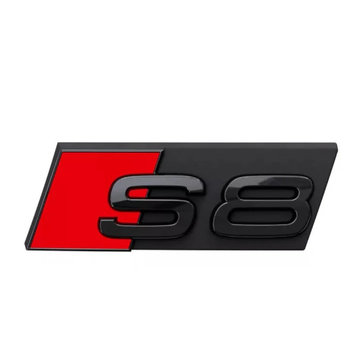 Logo / Badge Audi S3 / S4 / S5 / S6 / S7 / S8 Noir - Image 3