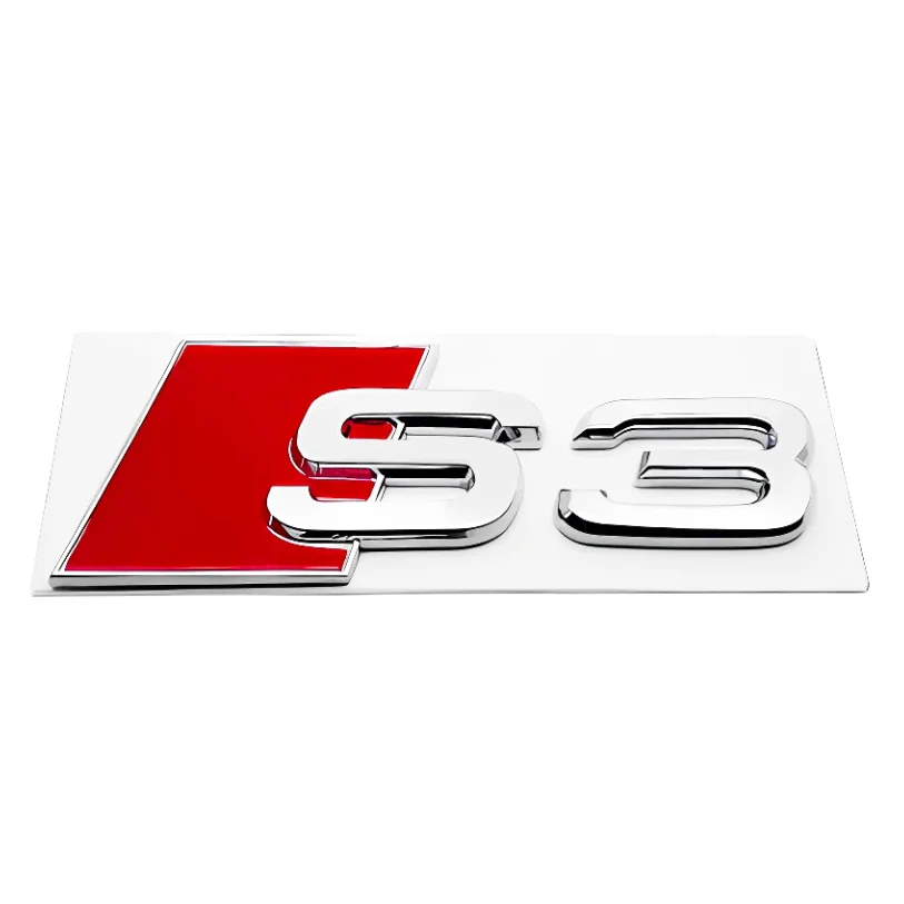 Logo / Badge Audi S3 / S4 / S5 / S6 / S7 / S8 Noir - Image 36