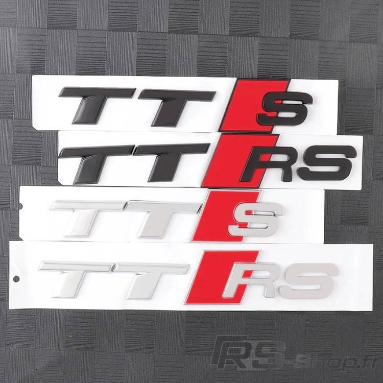 Logo / Badge Audi TT / TTS / TTRS Noir - Image 15