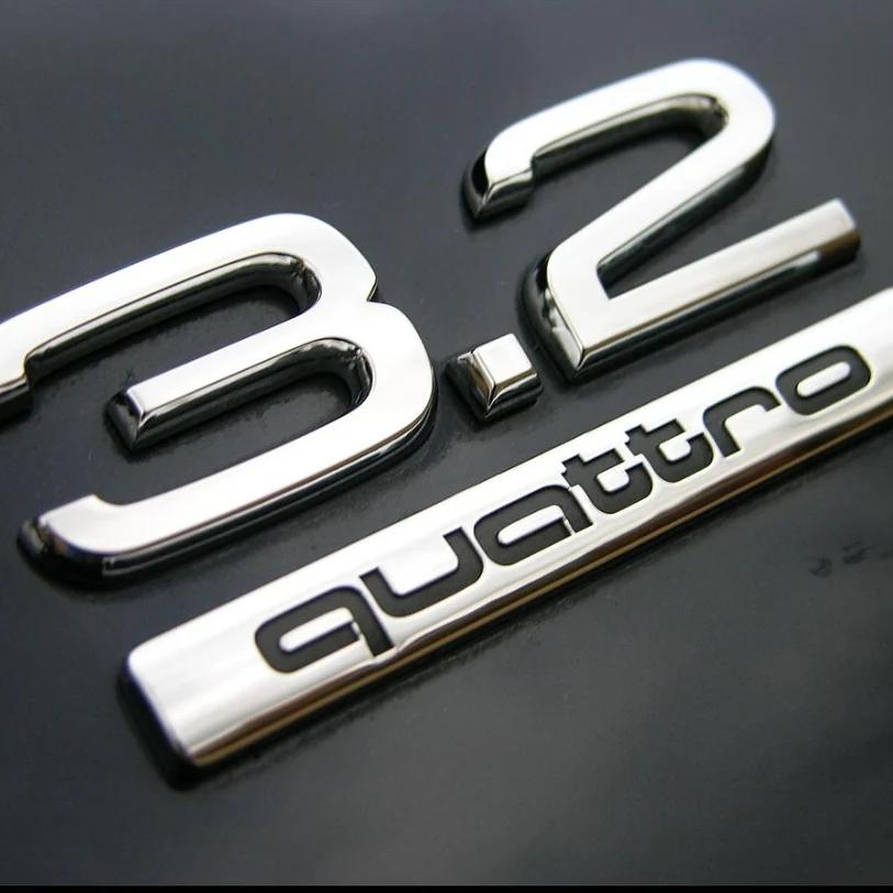 Logo Audi 1.8T 2.0T 3.0T 3.2 4.2 V6T V8T V10 W12 - Image 11