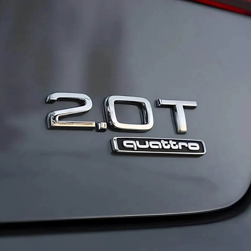 Logo Audi 1.8T 2.0T 3.0T 3.2 4.2 V6T V8T V10 W12 - Image 2