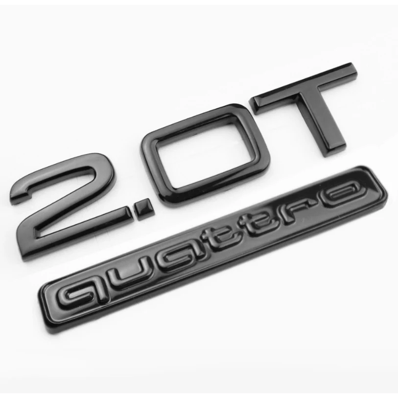 Logo Audi 1.8T 2.0T 3.0T 3.2 4.2 V6T V8T V10 W12 - Image 8