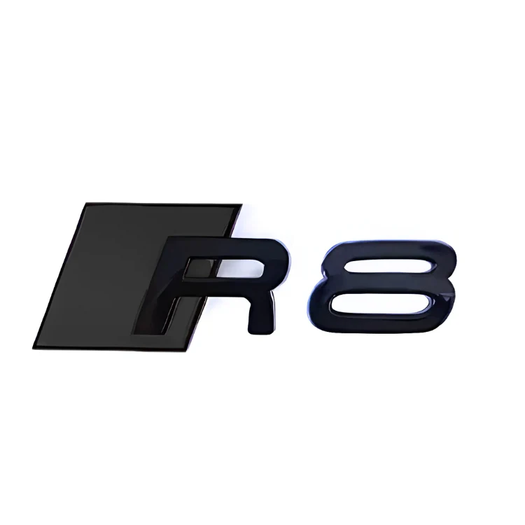Logo / Badge Audi R8 Noir - Image 4