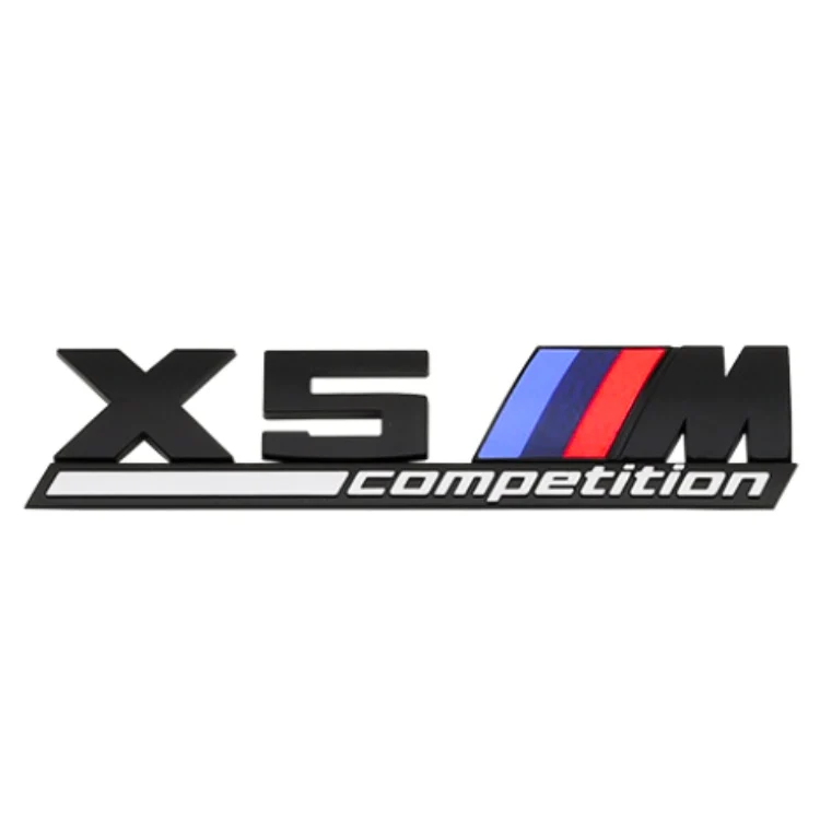 Logo BMW M2 / M3 / M4 / M5 Compétition Noir - Image 16